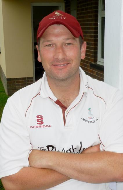 Simon Cole top scored with 48 for Cresselly 2nds